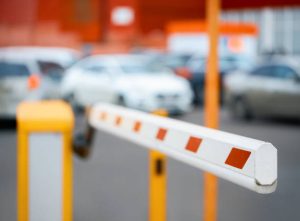 colourful vehicle barrier